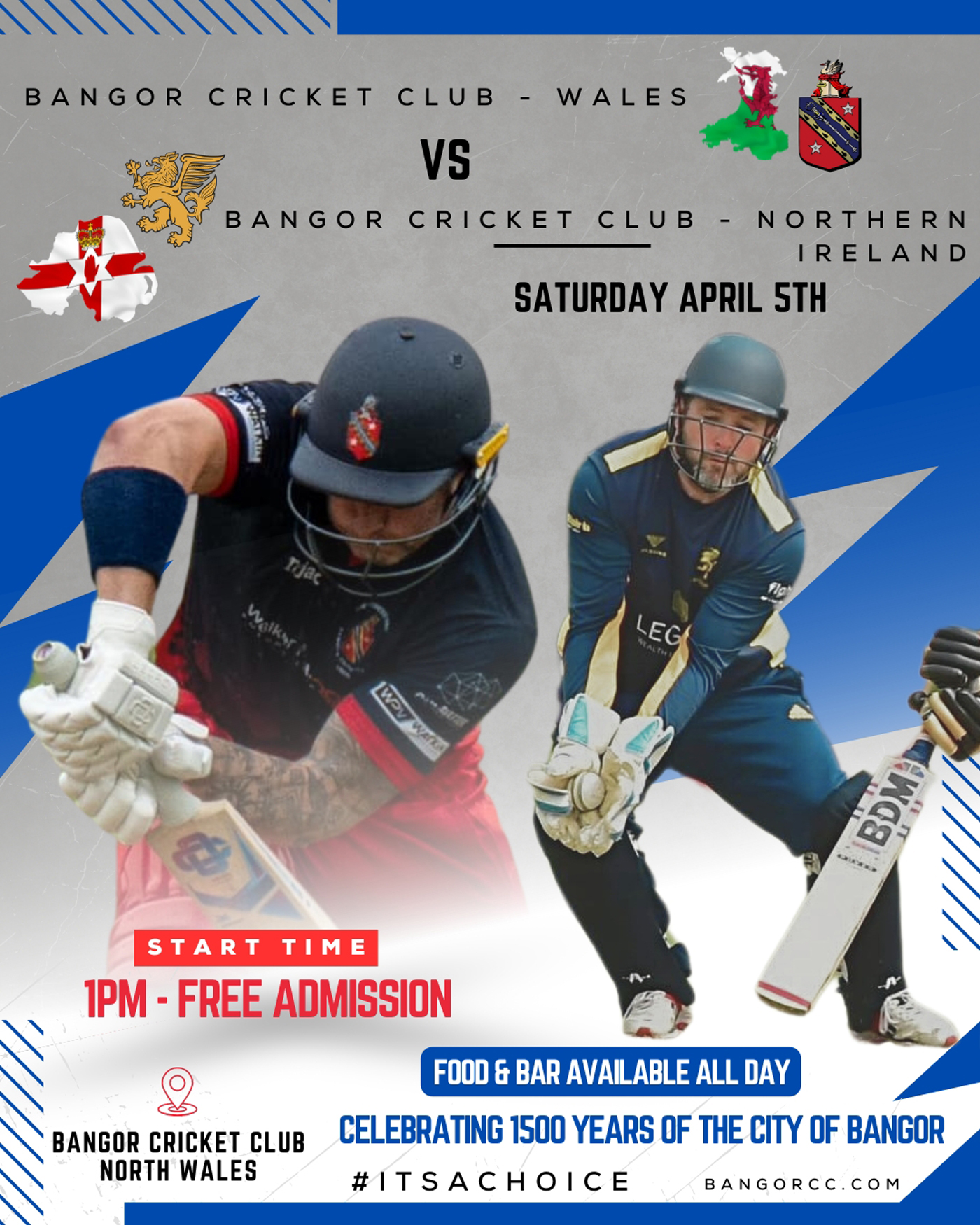 ?Bangor Cricket Club Wales V Bangor Cricket Club Northern Ireland 