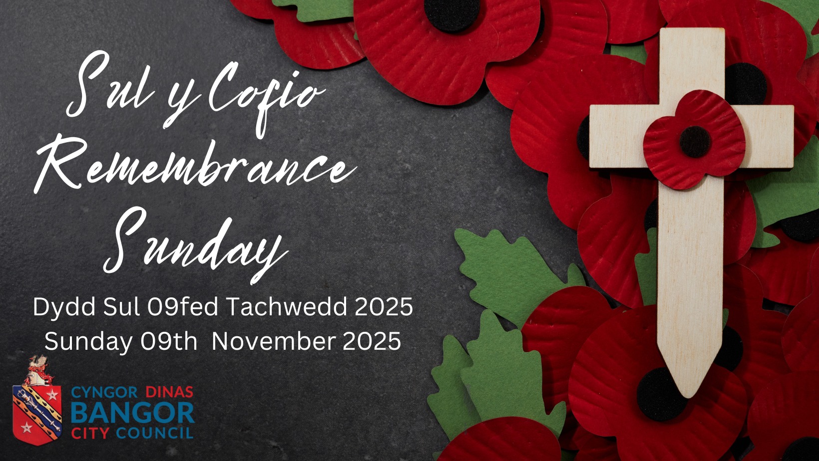 Sunday, 9th of November 2025 Bangor Remembrance Sunday