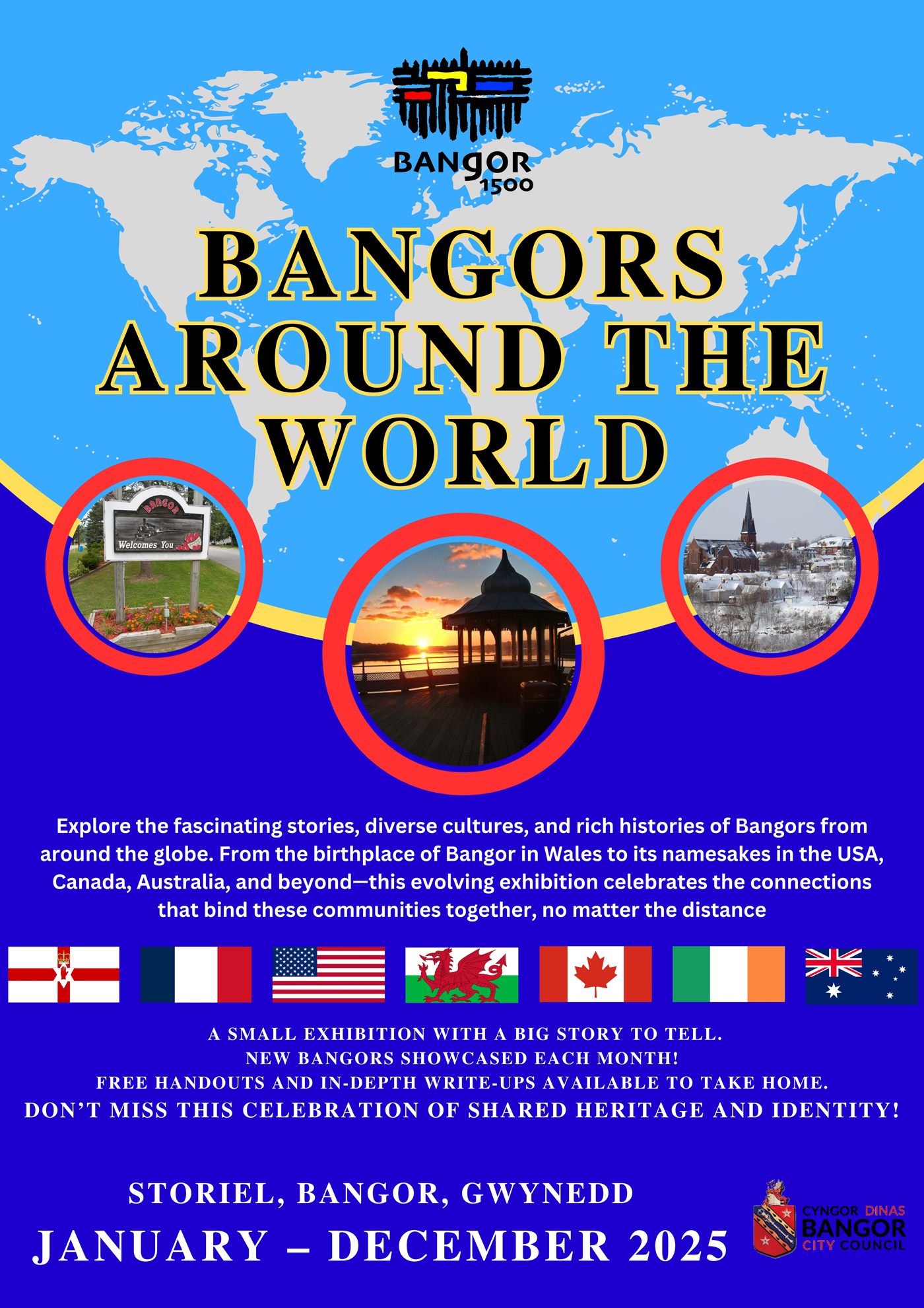 Bangors Around the World: A Global Journey Comes to Storiel in 2025